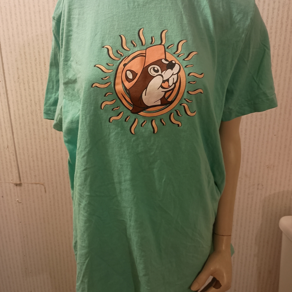 Buc-ees Short Sleeve Mint " The Best Days" Graphic Tee